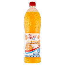Pölöskei Diab Orange Flavored Syrup with Sweeteners 1 l