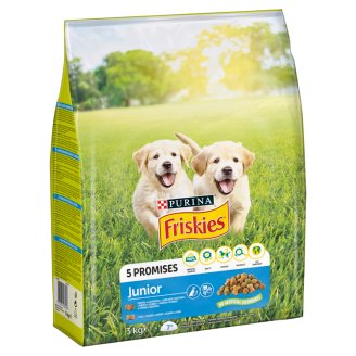 Friskies Junior állateledel kutyák számára csirkével 3 kg