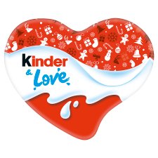 Kinder & Love Milk Chocolate Figure Filled with Milk Cream 37 g