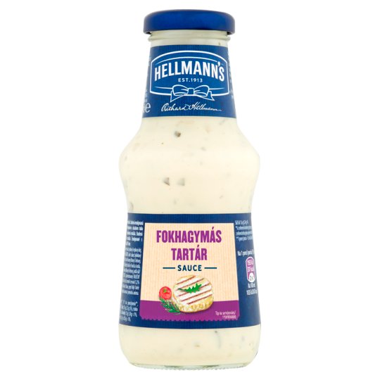 Hellmann's Garlic Tartar Sauce 250 ml Tesco Online, Tesco From Home