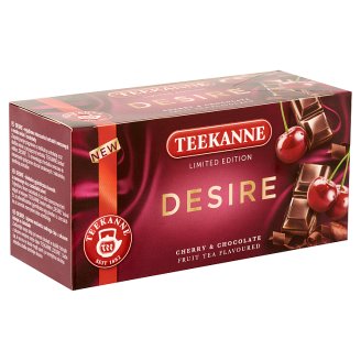 Teekanne Desire cseresznye és csokoládé ízesítésű gyümölcstea keverék 20 filter 45 g