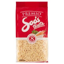 Soós Premio Spiral Home Style Dried Pasta with 8 Eggs 200 g