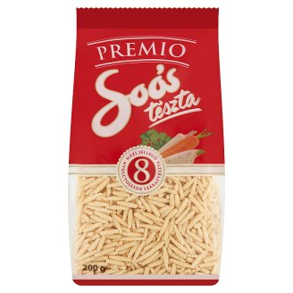 Soós Premio sodort csiga házi jellegű 8 tojásos száraztészta 200 g