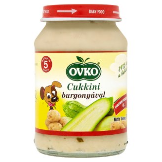 Ovko gluténmentes cukkini burgonyával bébiétel 5 hónapos kortól 190 g