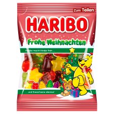 Haribo Frohe Weihnachten Fruity Gummy Candy 200 g 