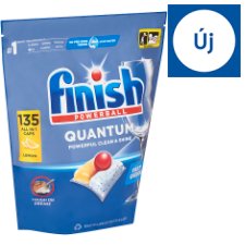 Finish Powerball Quantum All in 1 Lemon Dishwasher Capsule 135 pcs 1404 g