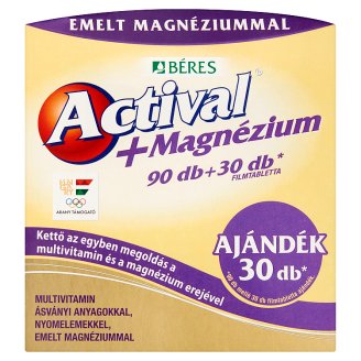 Béres Actival+Magnézium filmtabletta 90 + 30 db 173 g