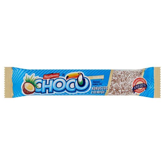 Házisweets Choco Premium kakaós-rumos ízű kókuszos csemege 180 g