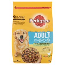 Pedigree Adult teljes értékű szárazeledel felnőtt kutyák számára csirkével és zöldségekkel 3 kg
