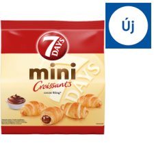 7DAYS Mini Croissant kakaós töltelékkel 185 g