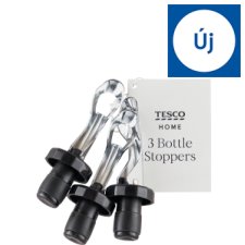 Tesco Home Bottle Stopplers 3 pcs