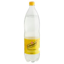 Schweppes Indian Tonic Carbonated Soft Drink with Tonic Extract 1,5 l
