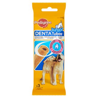 Pedigree Junior Denta Tubos kiegészítő állateledel kölyökkutyák számára csirkehússal 3 db 72 g