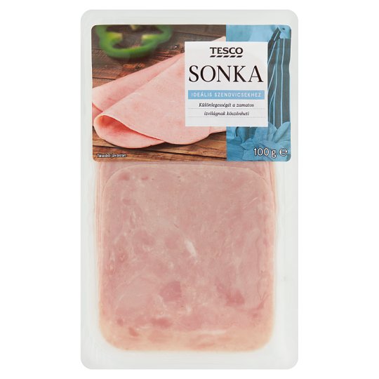 Tesco Sliced Ham 100 g Tesco Online, Tesco From Home, Tesco Doboz