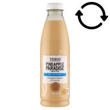 Tesco Pineapple Paradise Smoothie 750 ml