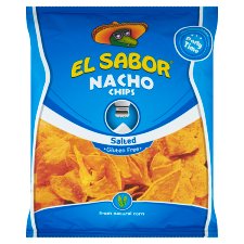 El Sabor Salty Nacho Chips 225 g