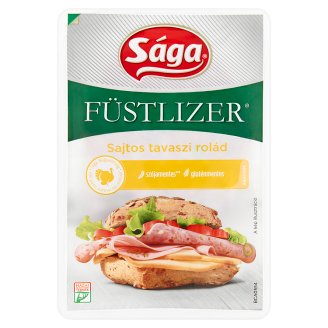 Sága Füstlizer szeletelt sajtos tavaszi rolád 90 g