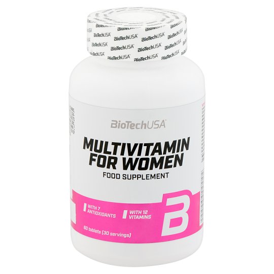 BioTechUSA Multivitamin For Women Food Supplement Tablets 60 Pcs 105 G ...