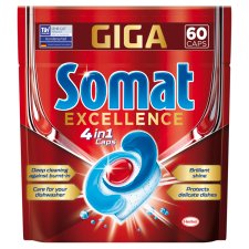 Somat Excellence mosogatógép kapszula 60 darabos