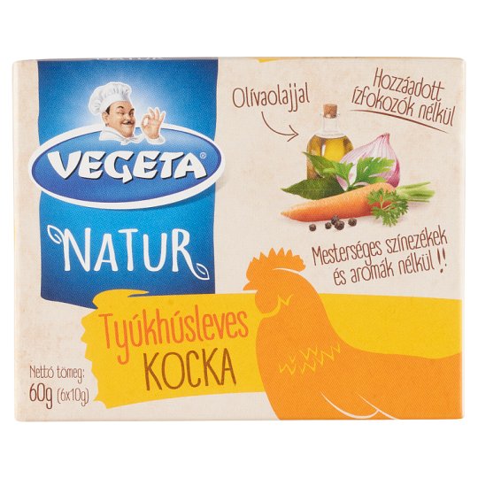 Vegeta Natur Chicken Bouillon Cube 6 x 10 g