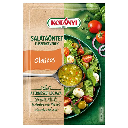 Kotányi olaszos salátaöntet fűszerkeverék 13 g
