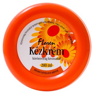 Floren kézkrém körömvirág kivonattal 200 ml