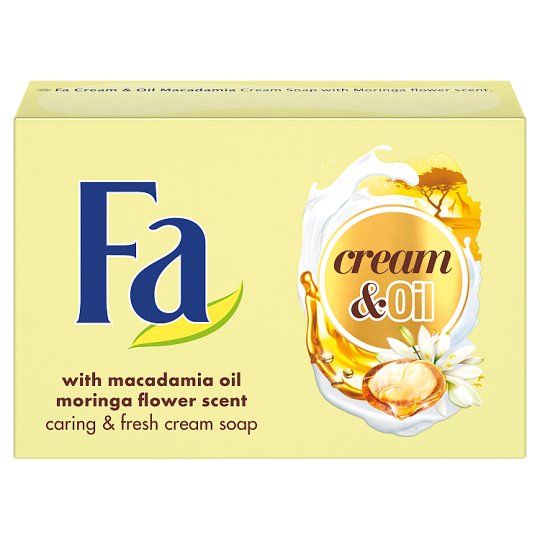 Fa Cream & Oil Moringa krémszappan 90 g