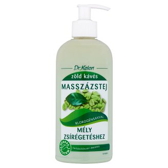 Dr. Kelen zöld kávés masszázstej klorogénsavval mély zsírégetéshez 500 ml
