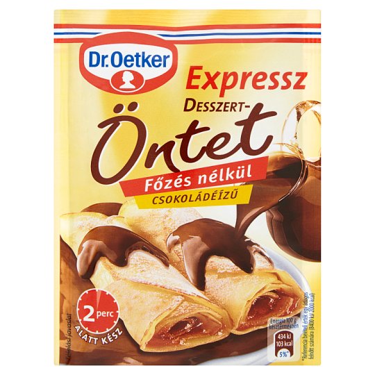 Dr. Oetker Expressz csokoládéízű desszertöntetpor 52 g