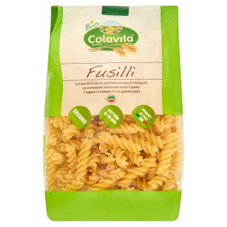 Colavita Bio Fusilli BIO apró durum száraztészta 500 g