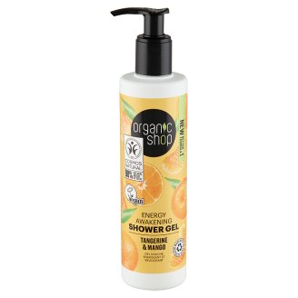 Organic Shop Mandarinvihar ébresztő tusfürdő BIO mandarin- és mangókivonattal 280 ml