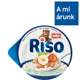 Müller Riso tejberizs desszert mogyoró készítménnyel 200 g
