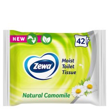 Zewa Natural Camomile Moist Toilet Tissue 42 pcs