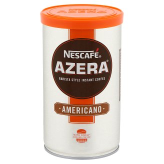 Nescafé Azera Americano azonnal oldódó kávé, őrölt pörkölt kávéval 100 g