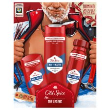 Old Spice Whitewater Alpinist Ajándékszett: Deo Spray, Stift Dezodor, Tusfürdő