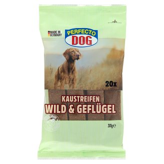 Perfecto Dog húslapok vad és szárnyashússal kiegészítő eledel kutyák részére 200 g