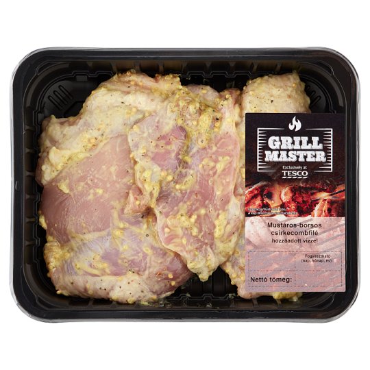 Grill Master mustáros-borsos csirkecombfilé 450 g