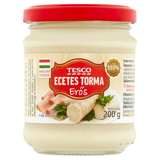 Tesco erős ecetes torma 200 g