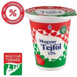 Magyar Tejföl 12%-os félzsíros tejföl 140 g