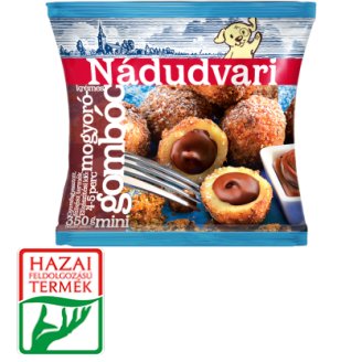Nádudvari gyorsfagyasztott mogyorókrémes gombóc 350 g