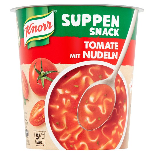 Knorr Snack paradicsomkrémleves tésztával 49 g