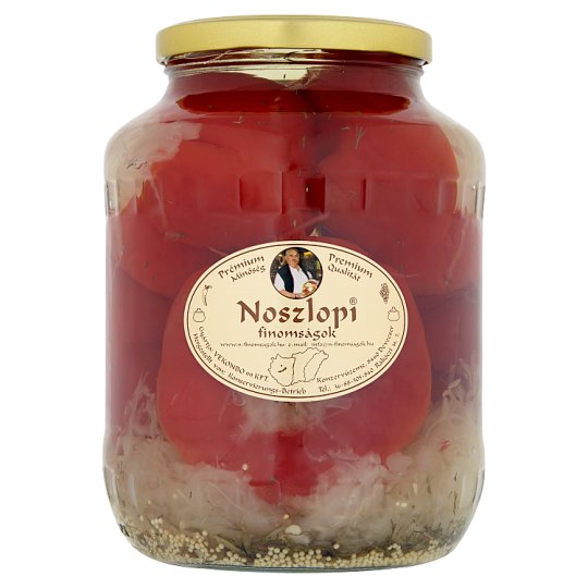Noszlopi Finomságok "Nagypapa" pritamin paprika káposztasalátával töltve 1650 g