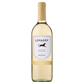 Lovassy Duna-Tisza Közi Muskotály félédes fehérbor 11% 750 ml