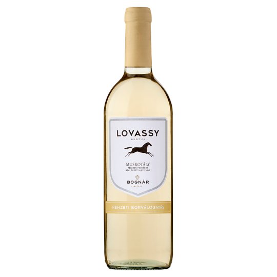 Lovassy Duna-Tisza Közi Muskotály Semi-Sweet White Wine 750 ml