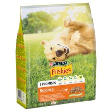 Friskies Balance száraz kutyaeledel csirkével és zöldségekkel 3 kg