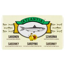 Atlantik Sardine in Sunflower Oil 125 g