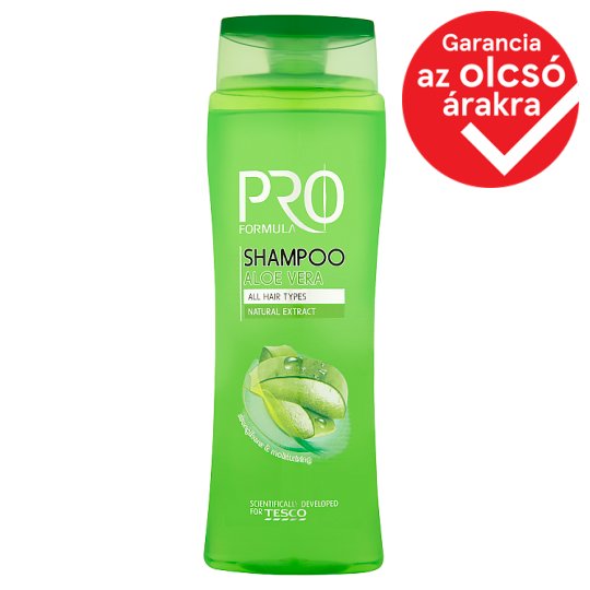 Tesco Pro Formula Aloe Vera sampon 400 ml