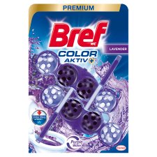 Bref Color Aktiv Lavender Toilet Block 2 x 50 g