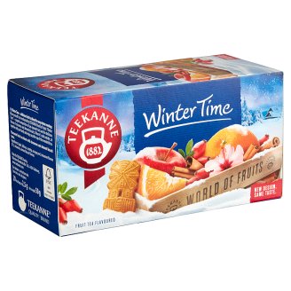 Teekanne World Of Fruits Winter Time fahéj-mandula ízesítésű gyümölcstea keverék 20 filter 50 g