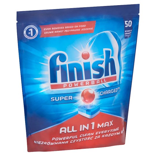 Finish All in 1 Max Dishwasher Tablets 50 pcs